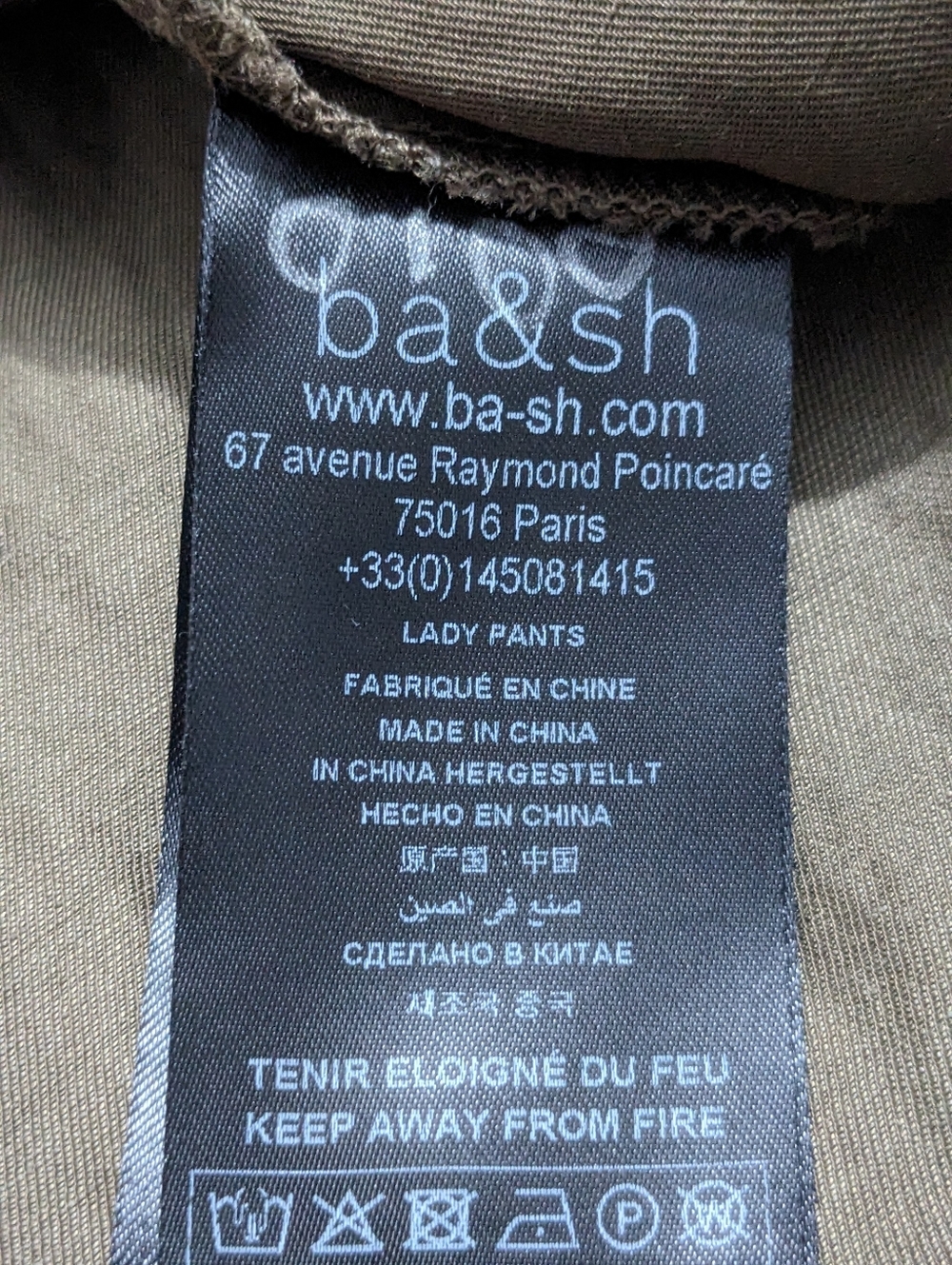 BA&SH Paolo Pleated High Waist Pants - Picture 14 of 16